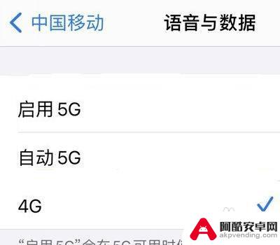 苹果手机怎么修改4g变5g