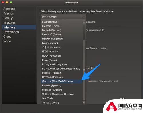 steam怎么弄中文