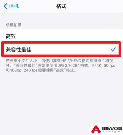 苹果手机怎么拍出jpg格式的照片
