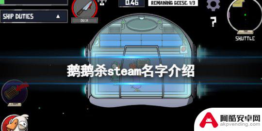 steam中鹅鸭杀叫什么