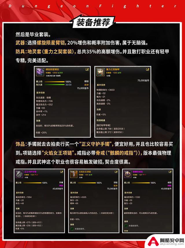 《DNF手游》——武神角色打造攻略